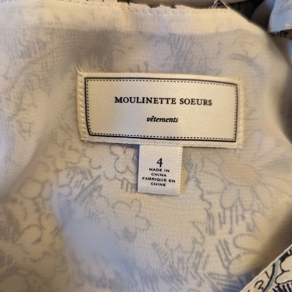 🌼Moulinette Soeurs Silk Floral Dress - Picture 6 of 6